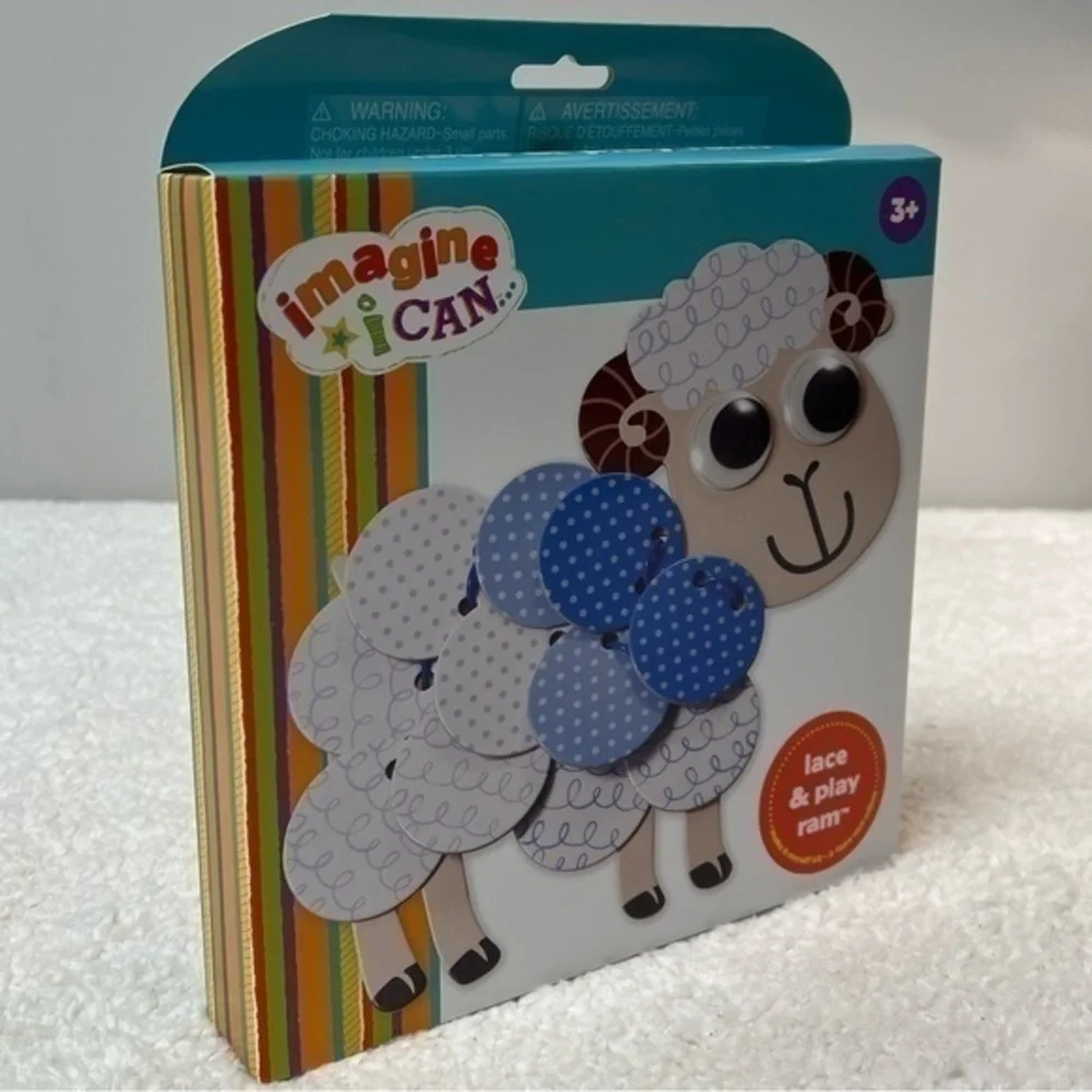Manhattan Toy Imagine I Can Lace & Play Ram - Picture 5 of 6